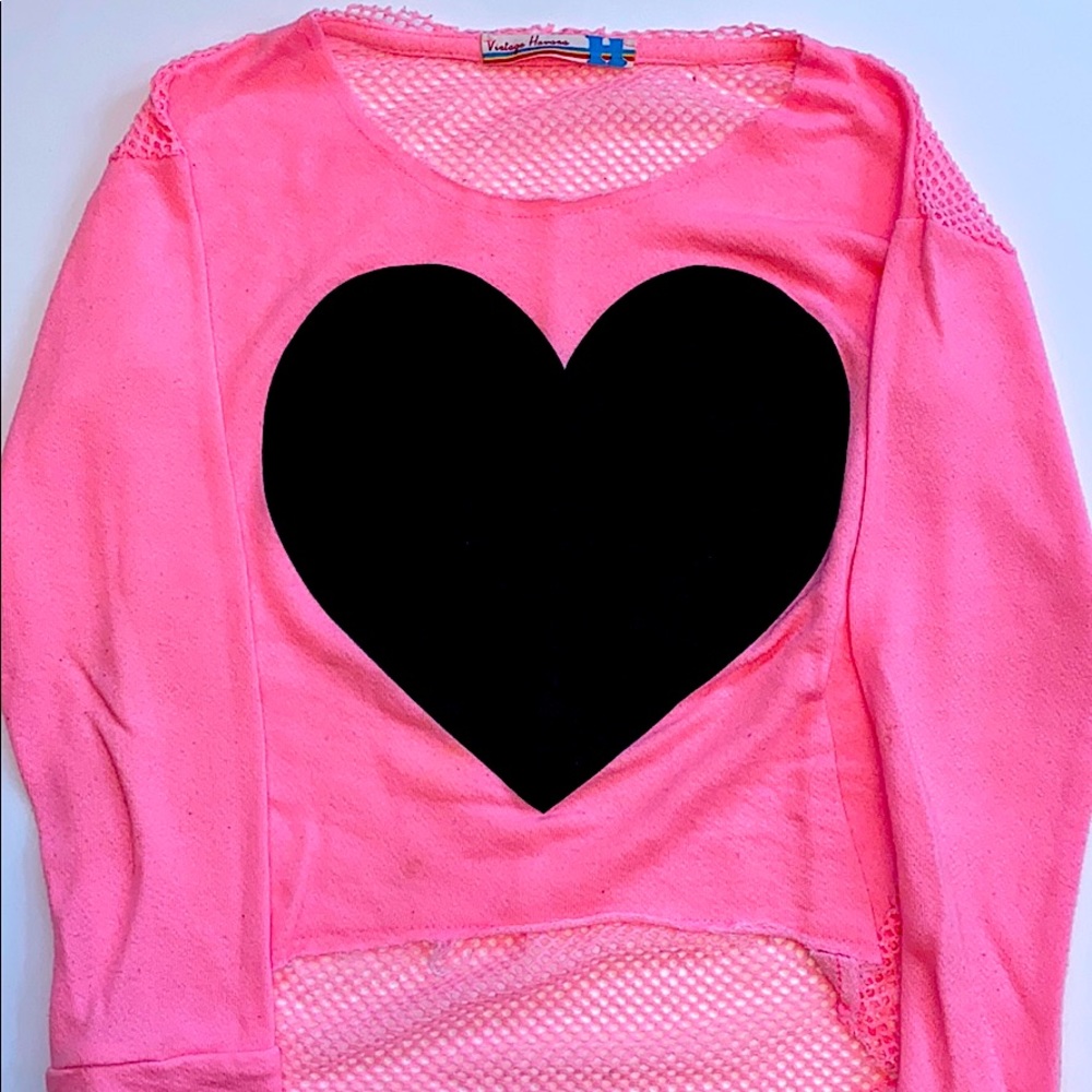 Adorable Pink Children’s Top Vintage Havana